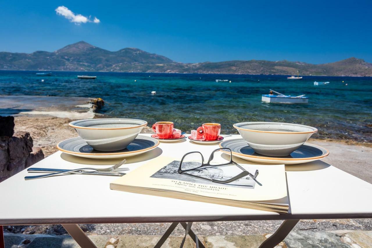Neosikos Amazing Beach House In Milos Island Villa Klima  ภายนอก รูปภาพ