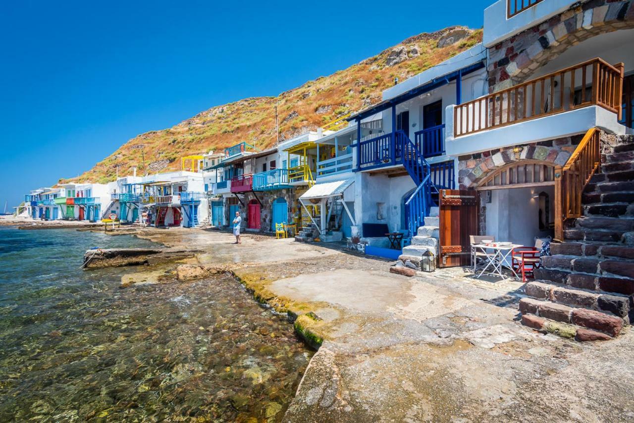Neosikos Amazing Beach House In Milos Island Villa Klima  ภายนอก รูปภาพ