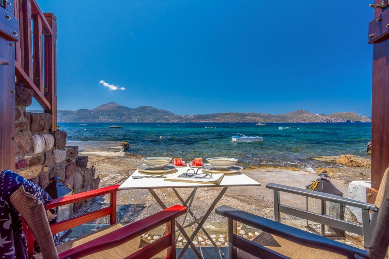 Neosikos Amazing Beach House In Milos Island Villa Klima  ภายนอก รูปภาพ